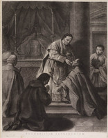 KG 00258
          <br/>
          De zeven Sacramenten: Eucharistiae Sacramentum
          <br/>
          <em>Pitteri, Marco Alvise (1702-1786)</em>